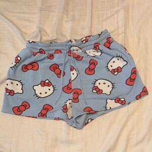 Sanrio Hello Kitty Light Blue Shorts